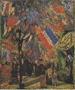 Vincent Van Gogh The 14th July in Paris oil painting reproduction